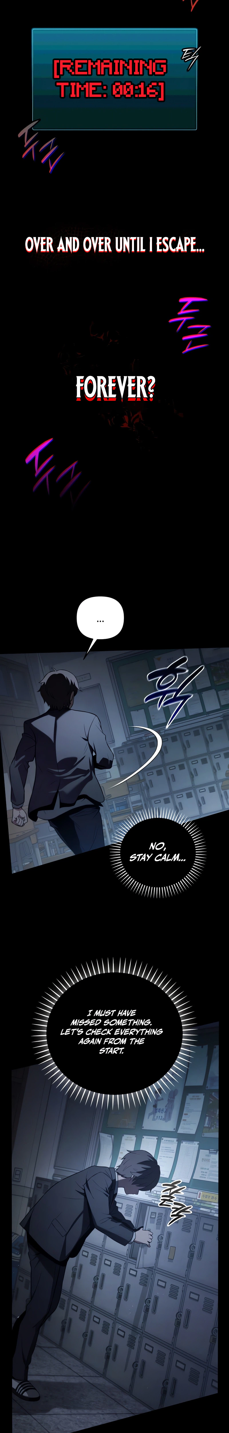 Surviving in an RPG Maker Horror Game Chapter 1 Page 33