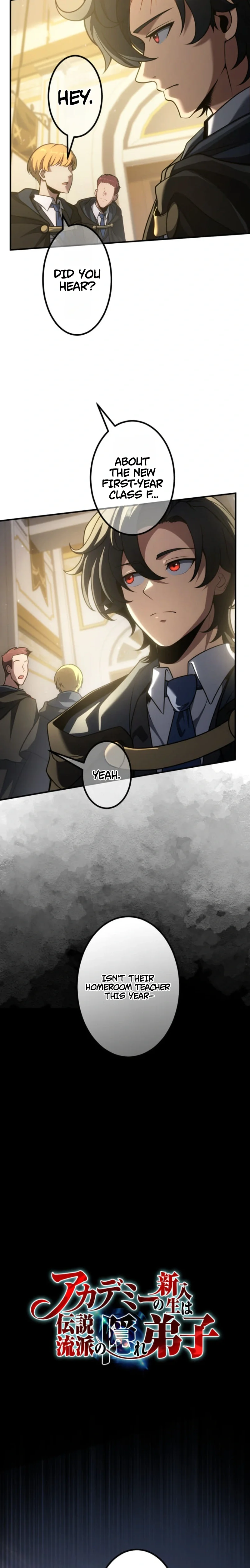 The Academy's New Student Is the Hidden Disciple of a Legendary Sect Chapter 6 Page 5