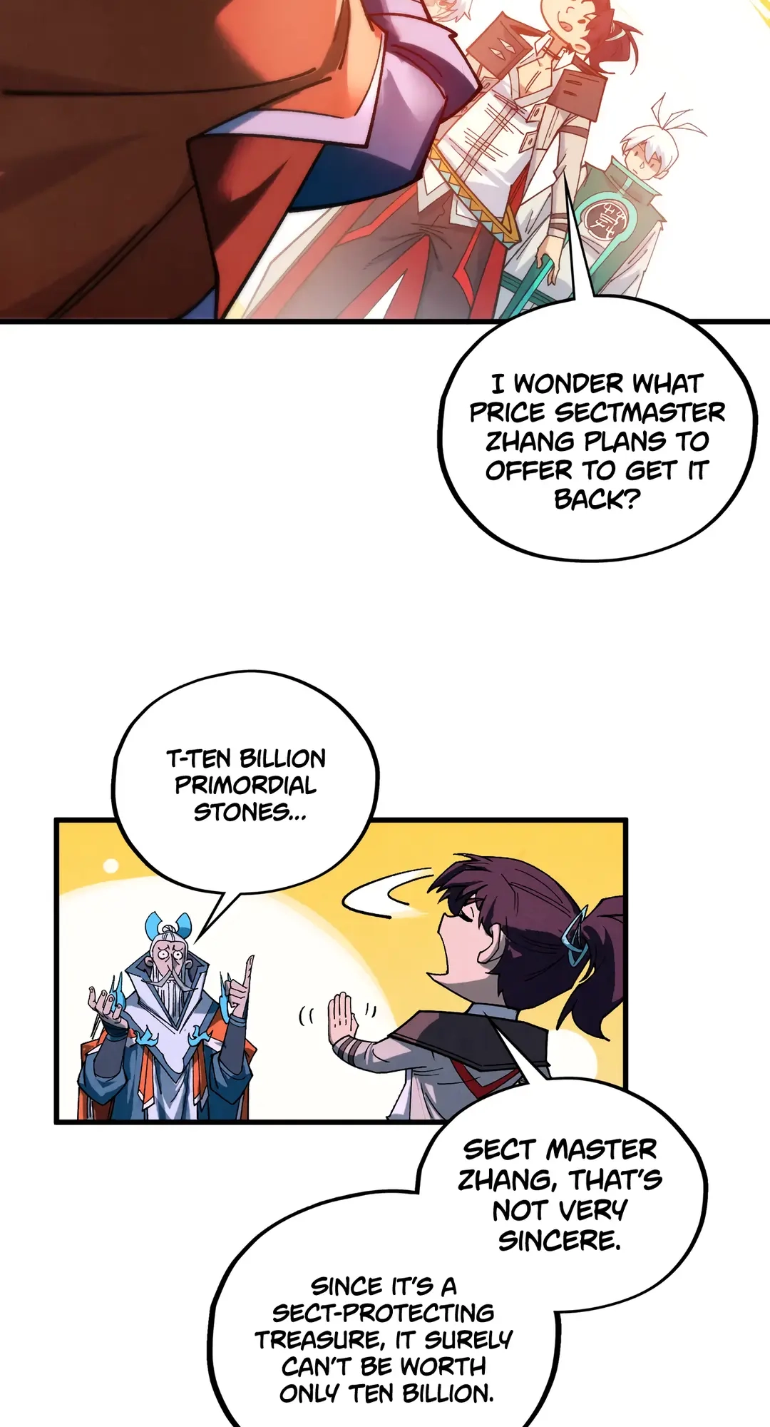 The Ancient Sovereign of Eternity Chapter 425 Page 22