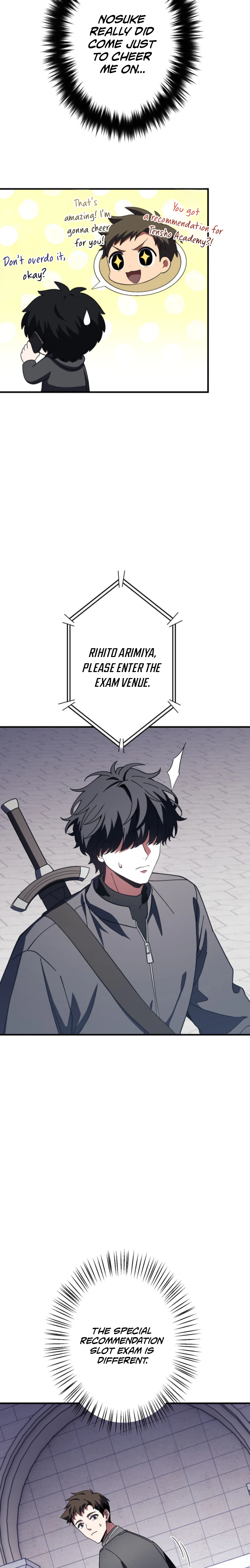 The Blind Avenger with a Divine Eye  Chapter 6 Page 6