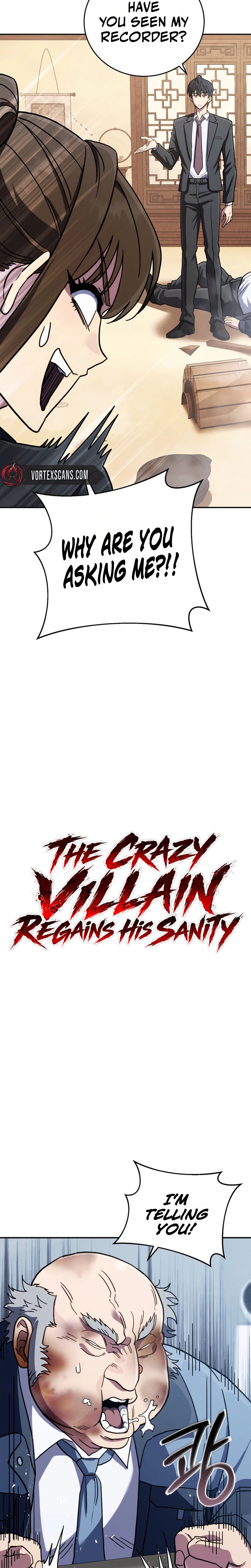 The Crazy Villain Regains His Sanity Chapter 7 Page 30