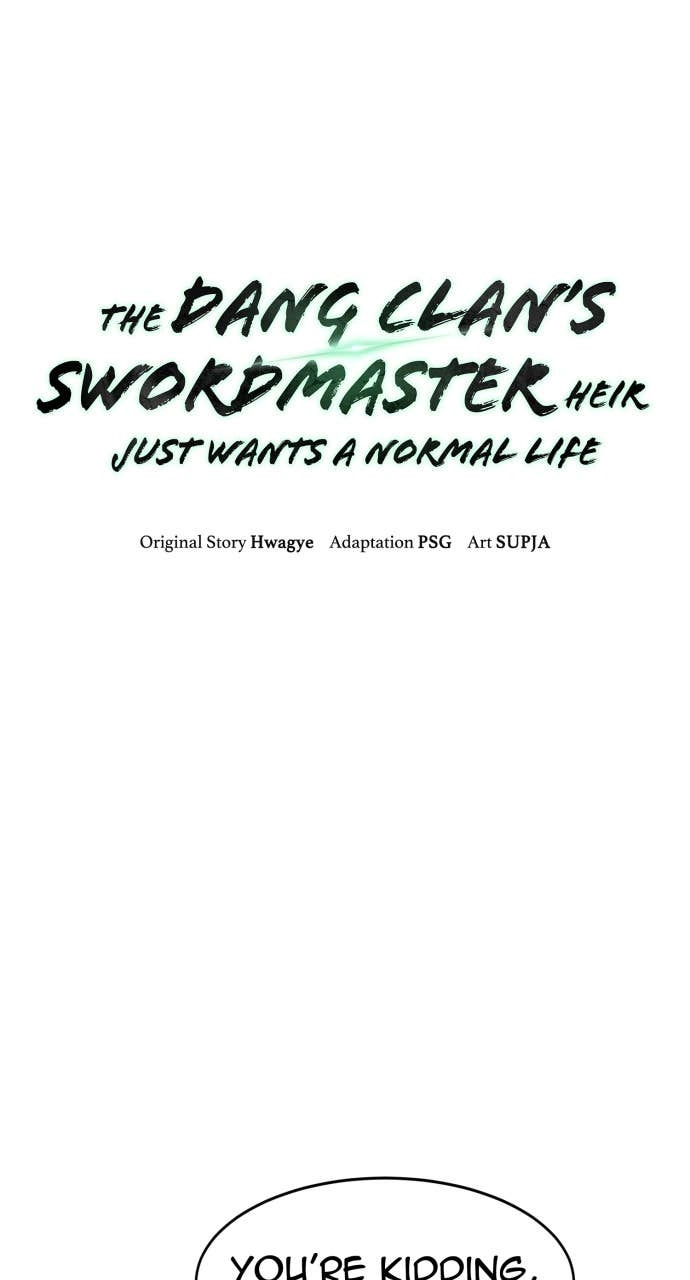 The Dang Clan’s Swordmaster Heir Just Wants a Normal Life Chapter 19 Page 30
