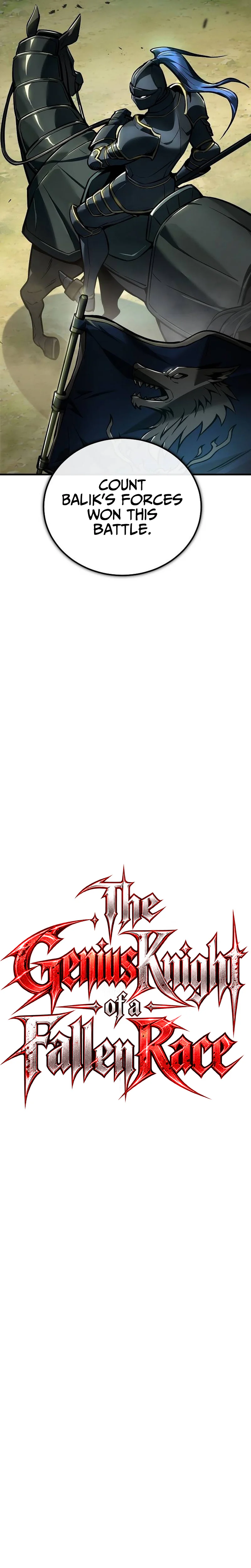 The Genius Knight of a Fallen Race Chapter 5 Page 7