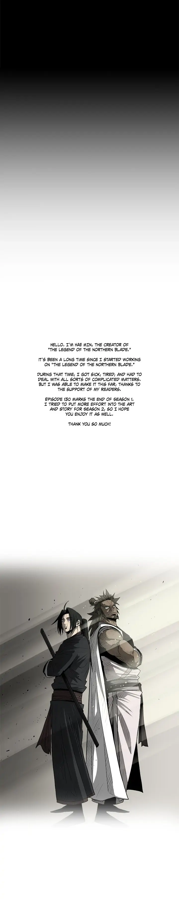 The Legend of the Northern Blade Chapter 130 – S1 Finale Page 37