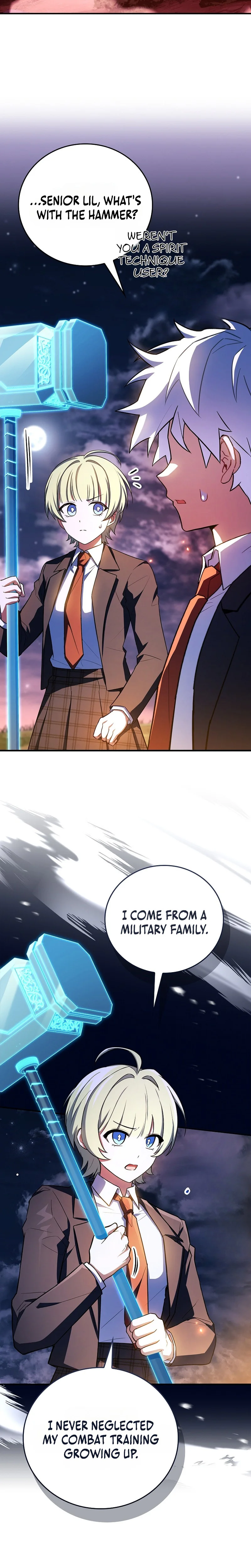 The Legendary Hero is an Academy Honors Student Chapter 110 Page 21