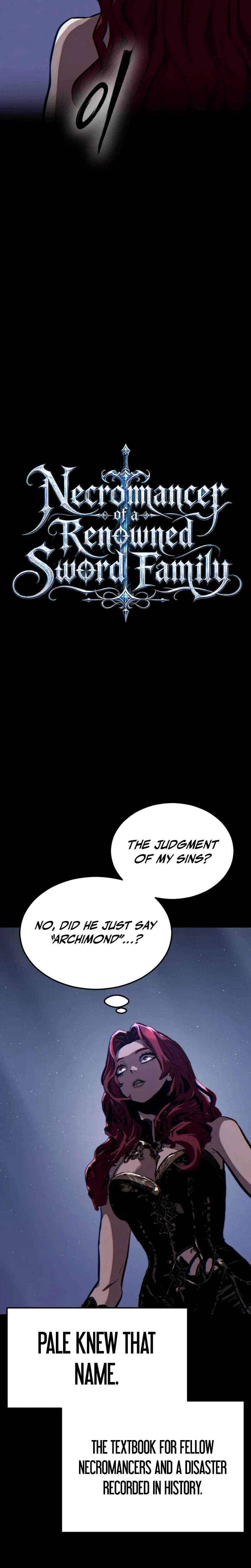 The Necromancer of a Renowned Sword Family Chapter 12 Page 8