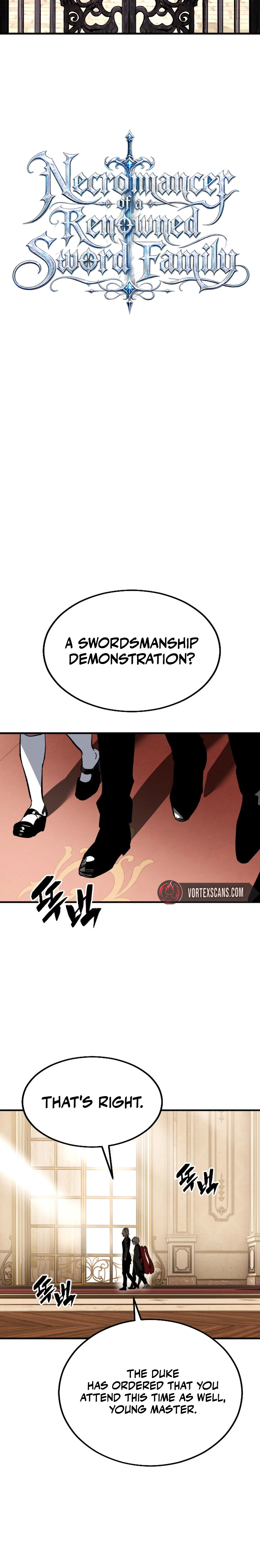 The Necromancer of a Renowned Sword Family Chapter 1 Page 10