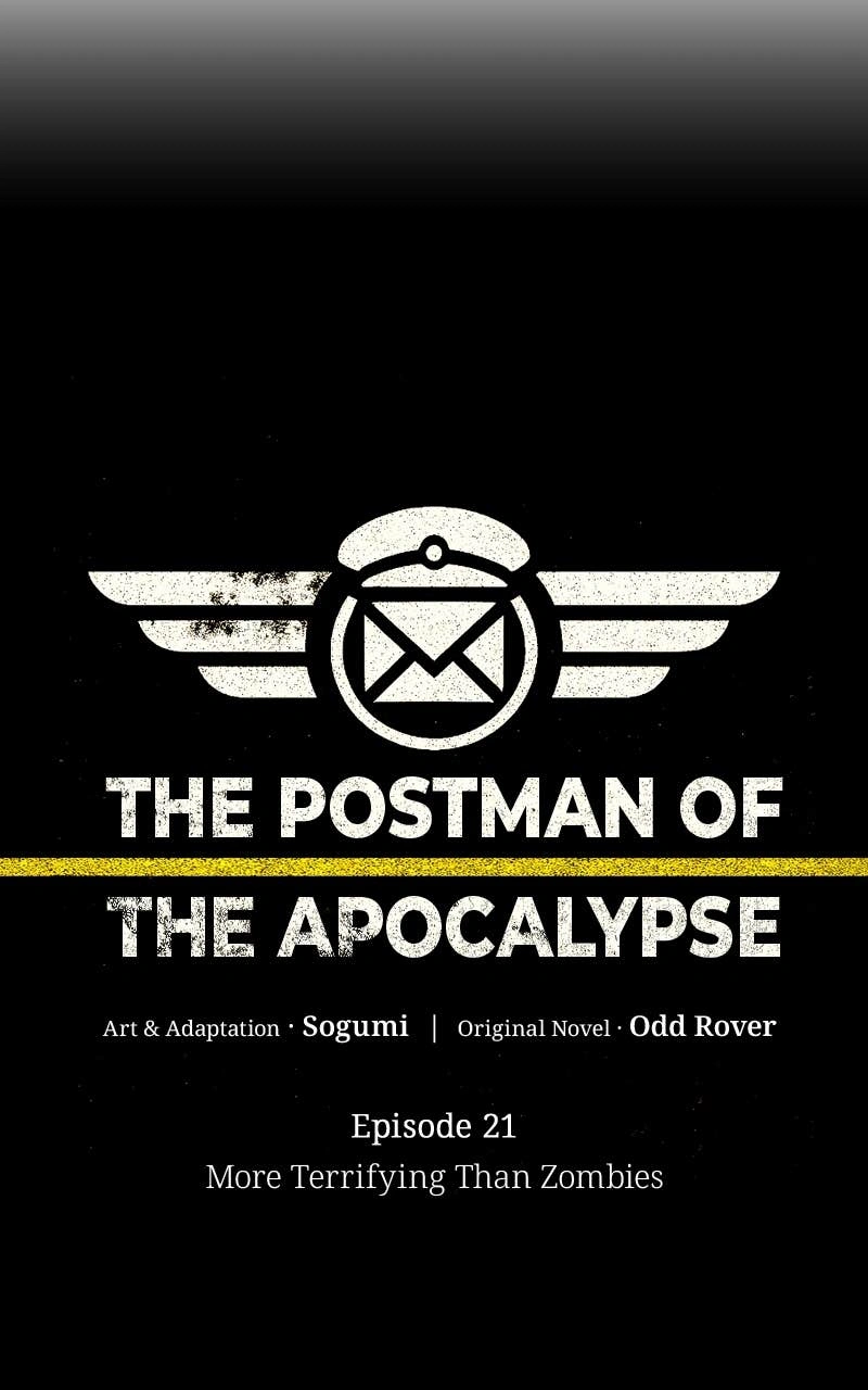 The Postman of the Apocalypse Chapter 21 – More Terrifying Than Zombies Page 13