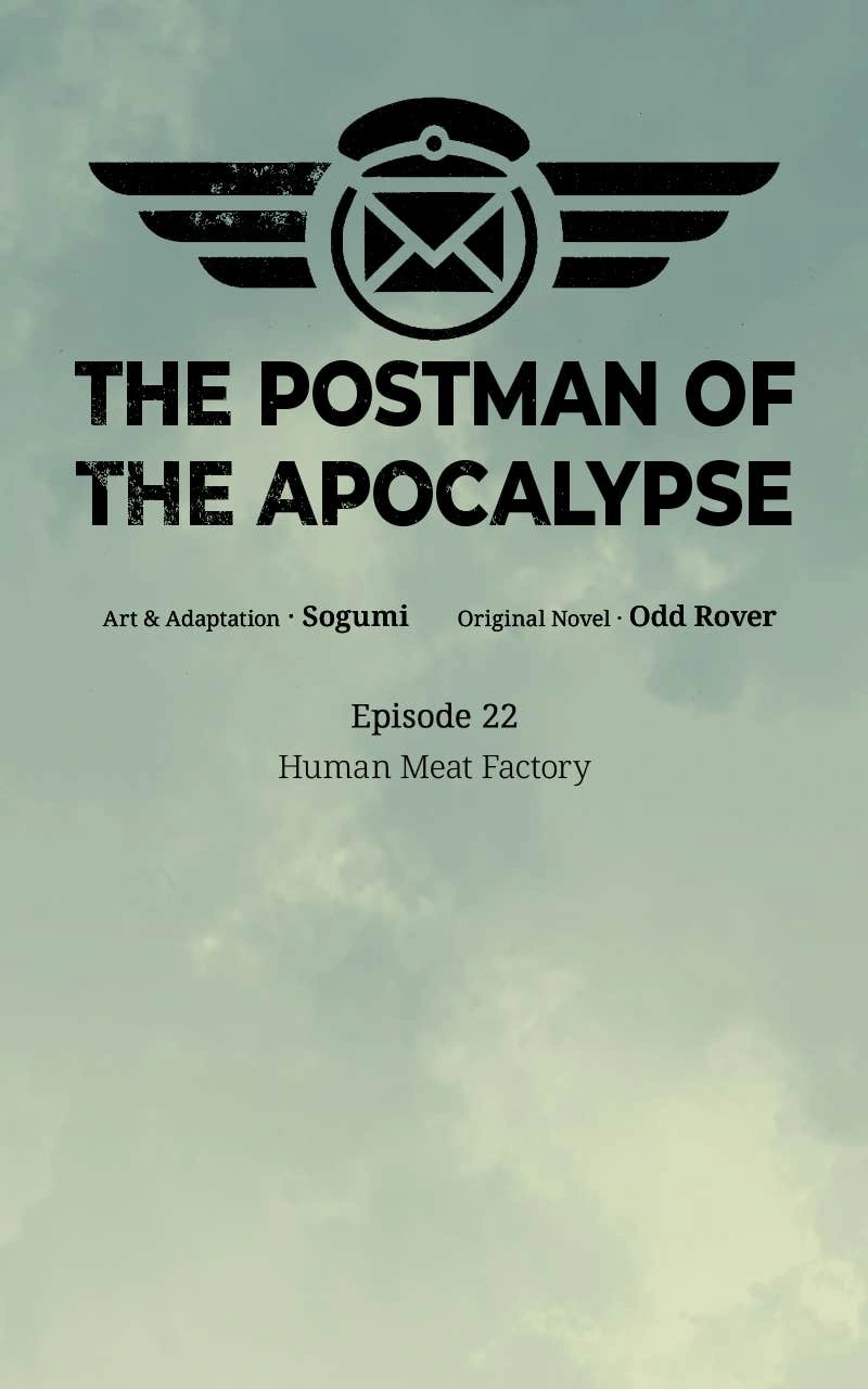 The Postman of the Apocalypse Chapter 22 – Human Meat Factory Page 18