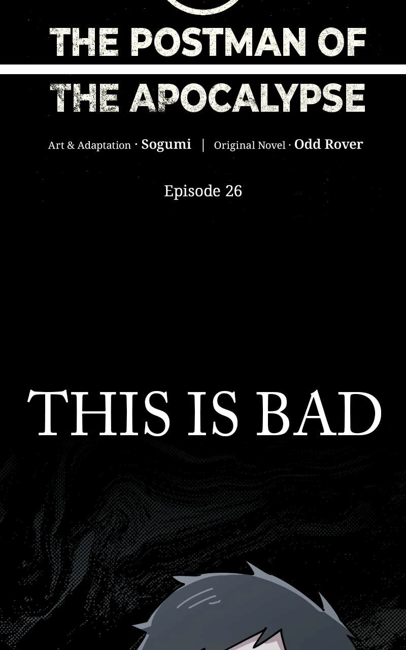 The Postman of the Apocalypse Chapter 26 – This Is Bad Page 46