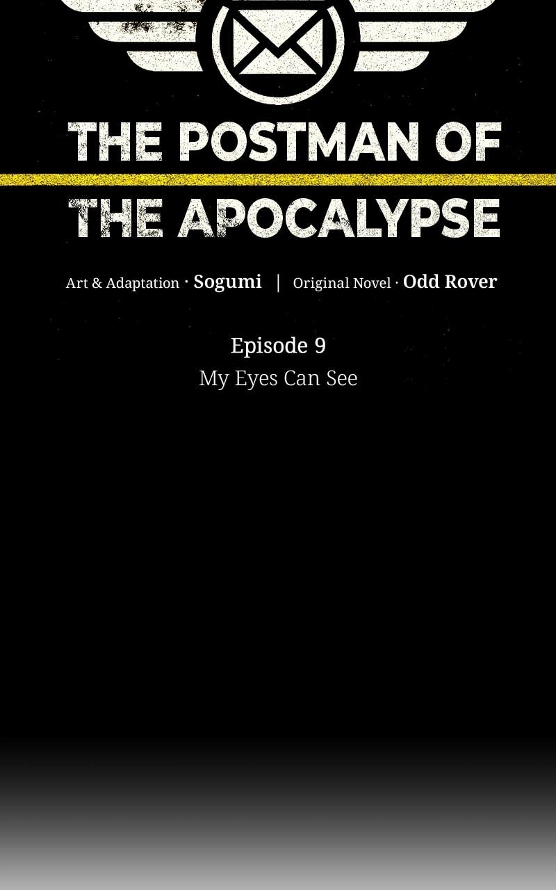 The Postman of the Apocalypse Chapter 9 – My Eyes Can See Page 21