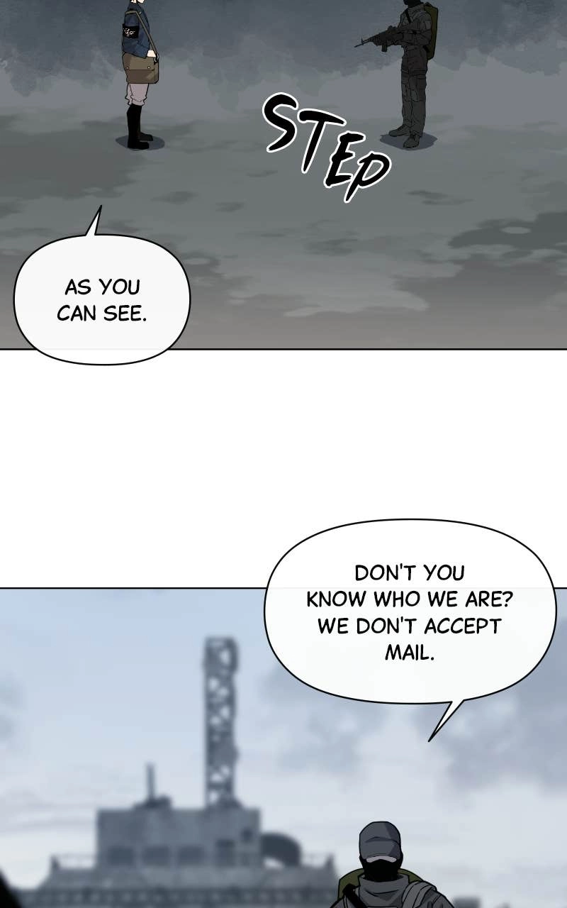 The Postman of the Apocalypse Chapter 9 – My Eyes Can See Page 56