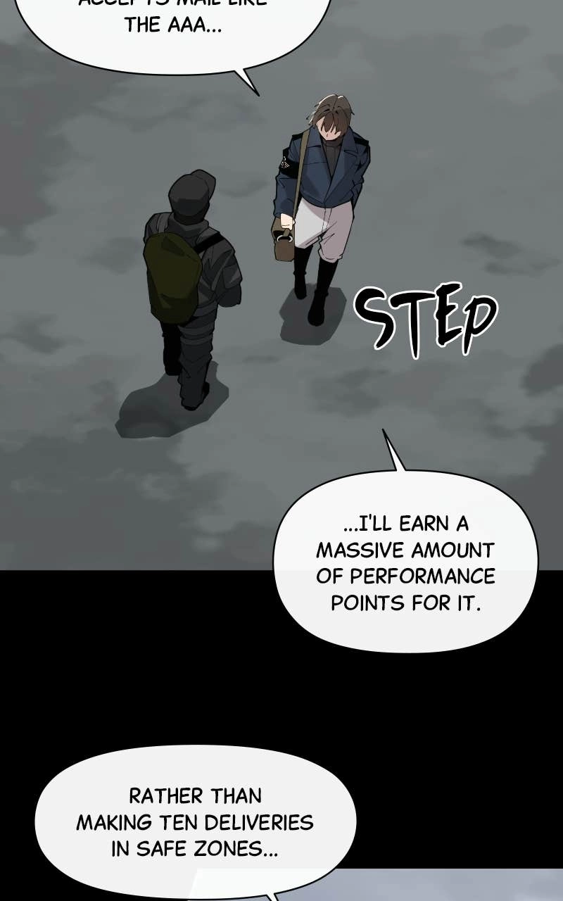 The Postman of the Apocalypse Chapter 9 – My Eyes Can See Page 69