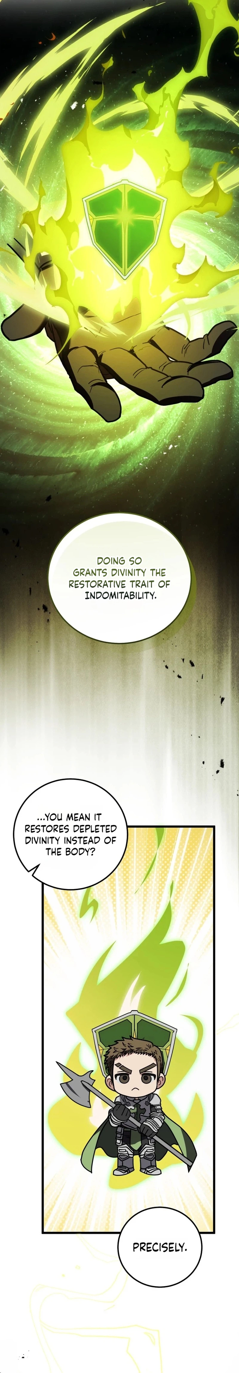 The Regressionist and the Blind Saintess Chapter 6 Page 21