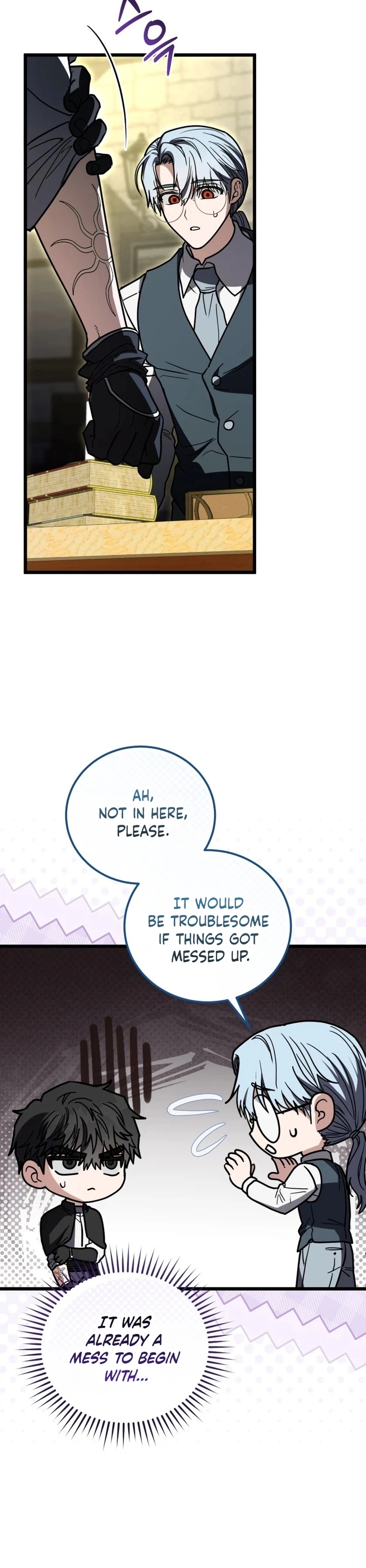 The Regressionist and the Blind Saintess Chapter 6 Page 24