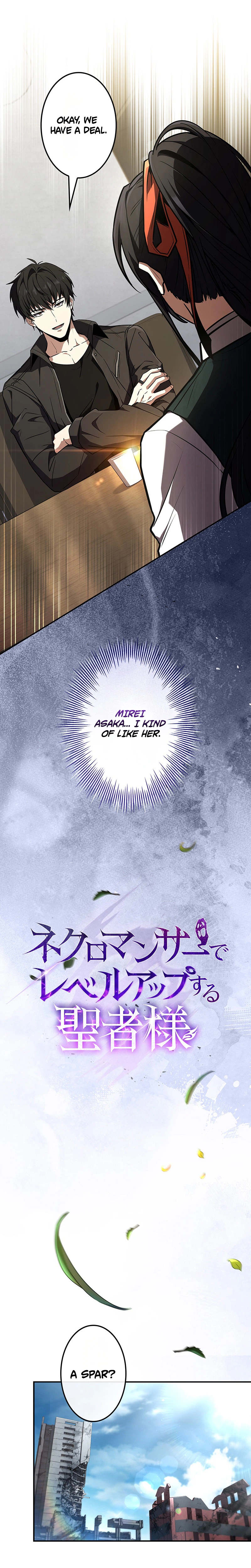 The Saint Levels Up Through Necromancy Chapter 38 Page 9