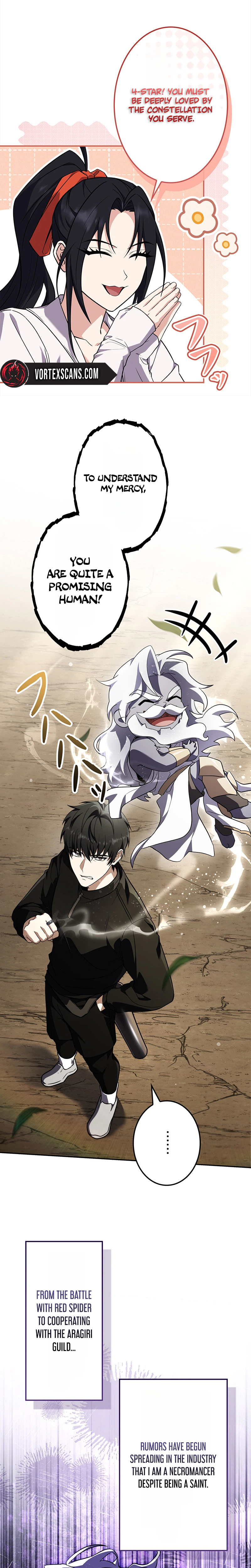 The Saint Levels Up Through Necromancy Chapter 38 Page 40
