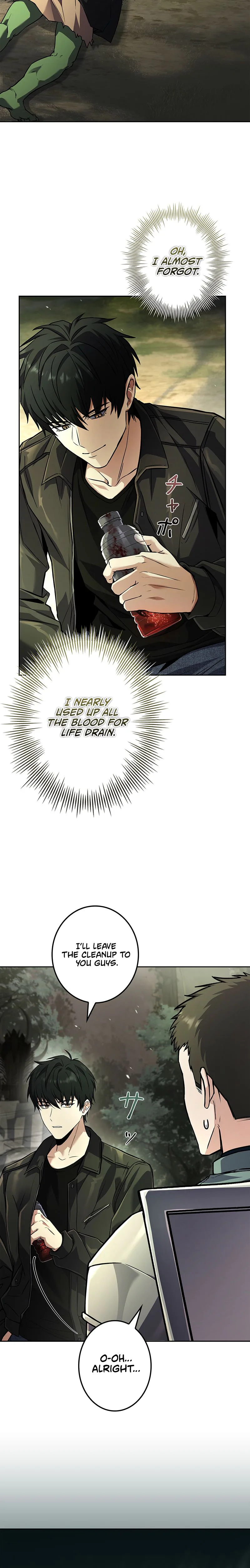 The Saint Levels Up Through Necromancy Chapter 5 Page 8