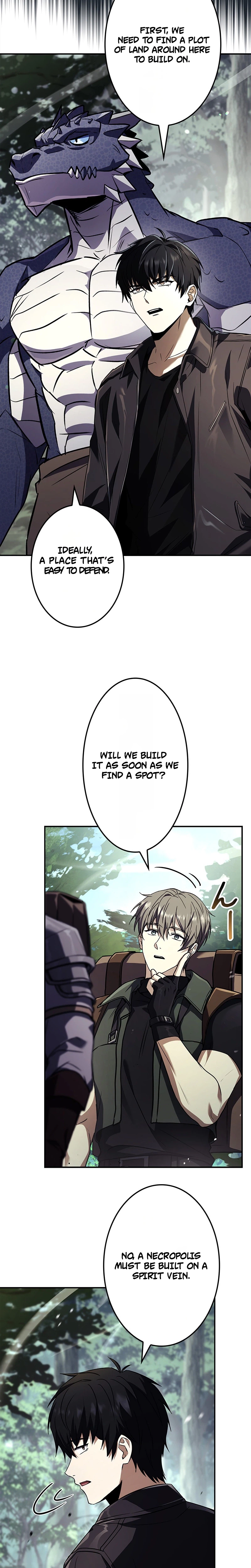 The Saint Levels Up Through Necromancy Chapter 23 Page 14