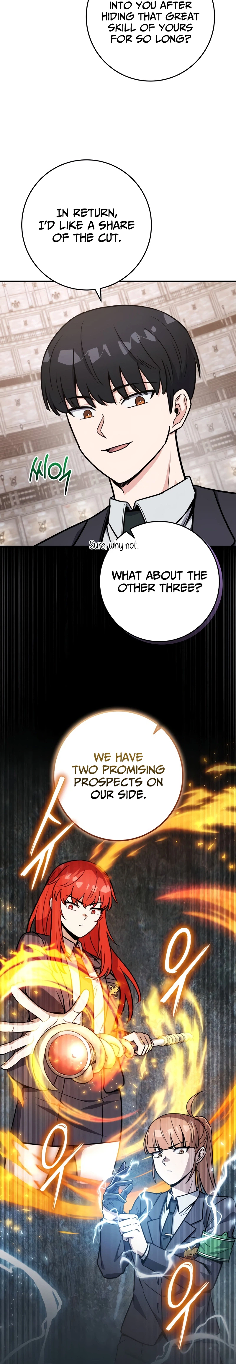 The Support Ate it All Chapter 49 Page 12