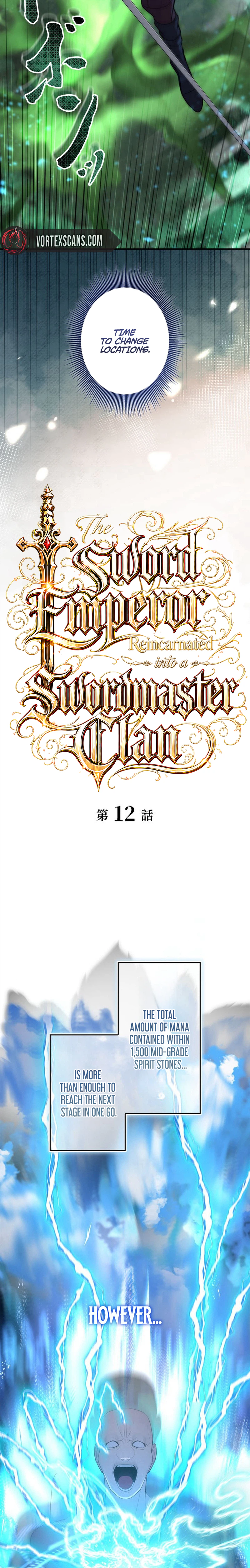 The Sword Emperor Reincarnated into a Swordmaster Clan Chapter 12 Page 9