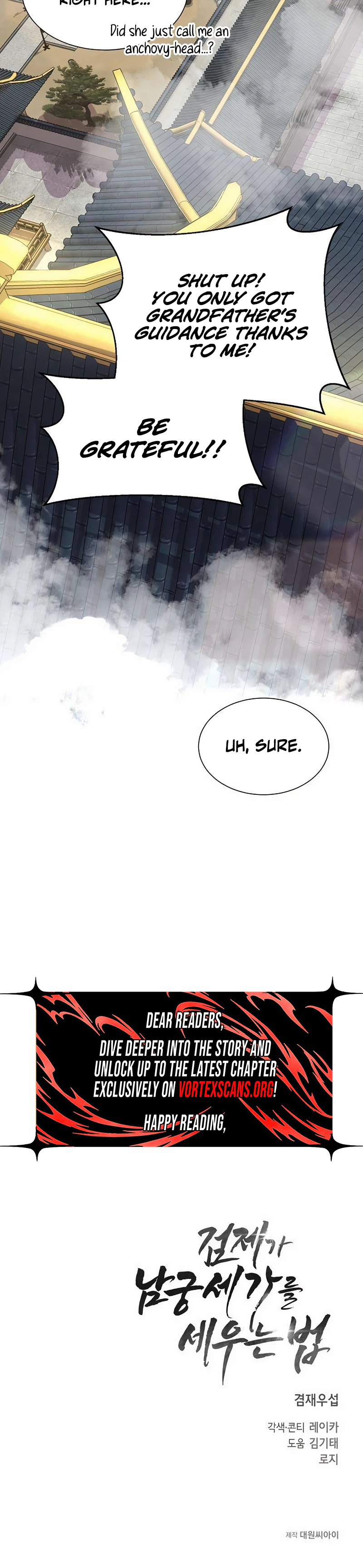 The Sword Emperor’s Path to Namgung Chapter 23 Page 33
