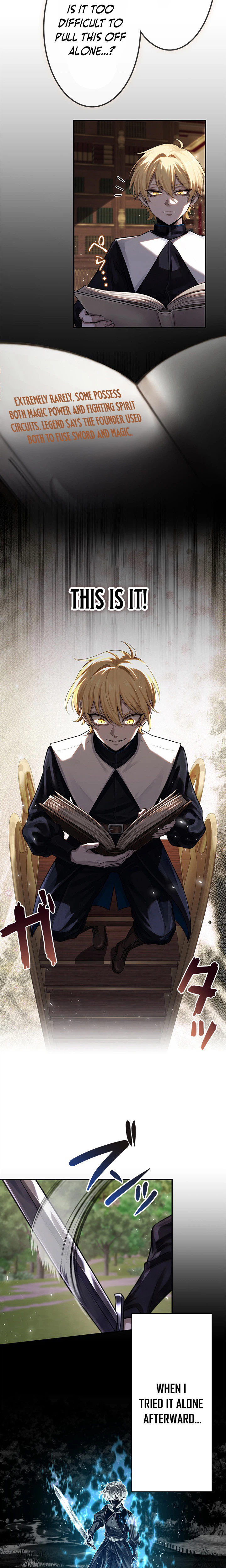 The Sword Saint Reincarnated into a Noble Mage Family Chapter 12 Page 5