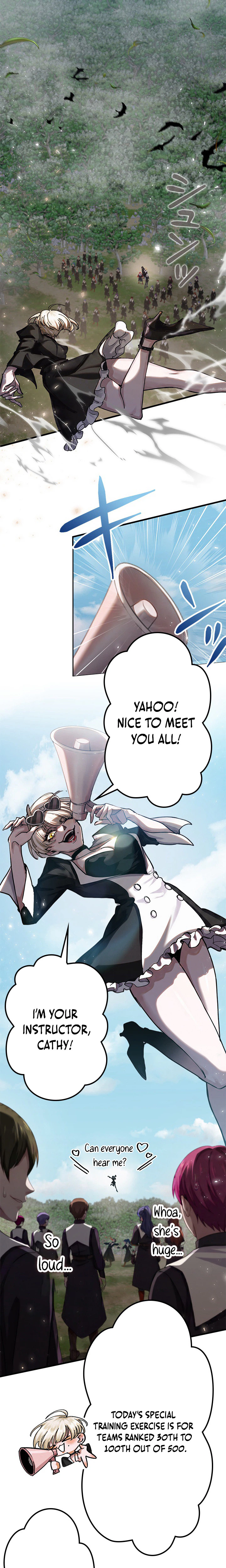The Sword Saint Reincarnated into a Noble Mage Family Chapter 12 Page 8