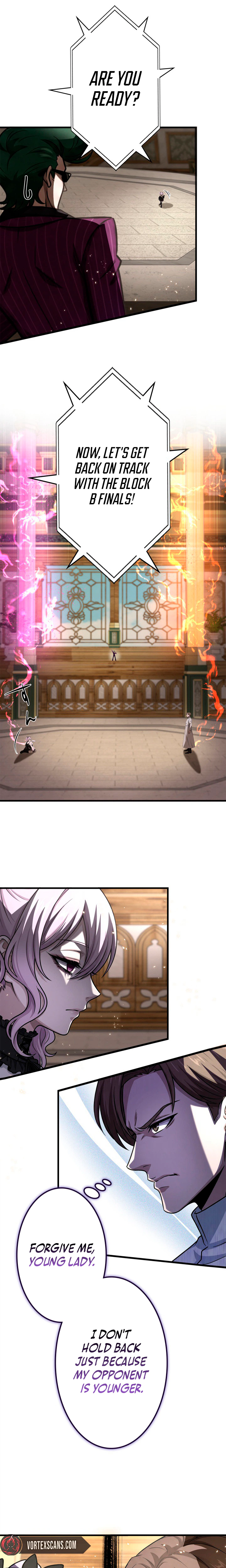 The Sword Saint Reincarnated into a Noble Mage Family Chapter 17 Page 25