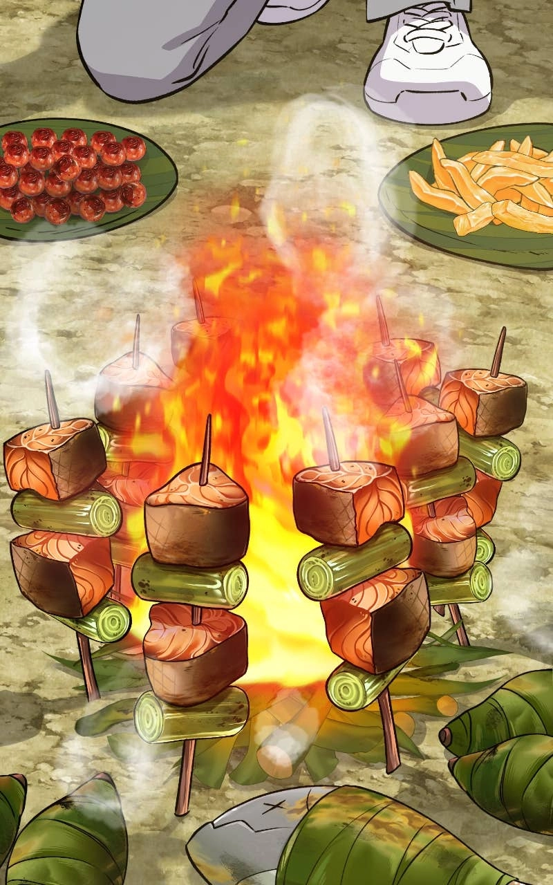Solo Farming In The Tower Chapter 23 – Grilled Fish with Salt Page 59