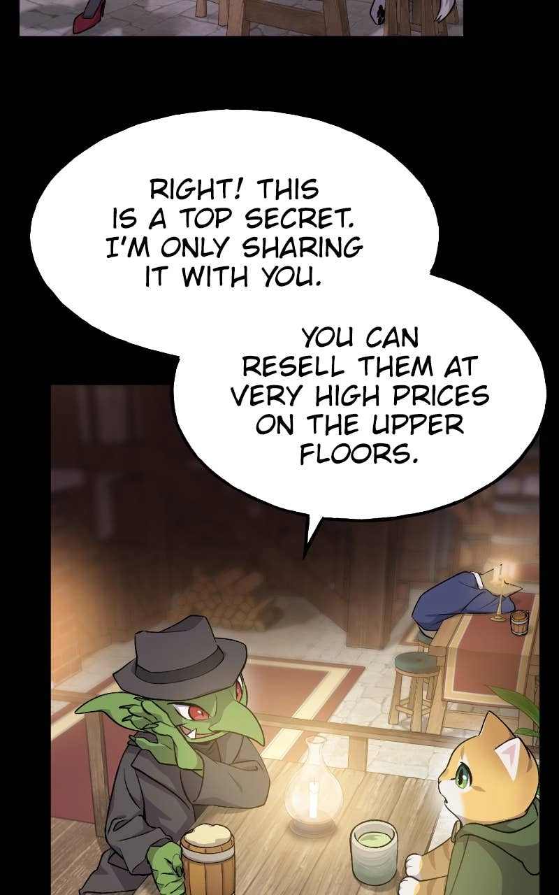 Solo Farming In The Tower Chapter 11 – Teo the Peddler Cat Page 116