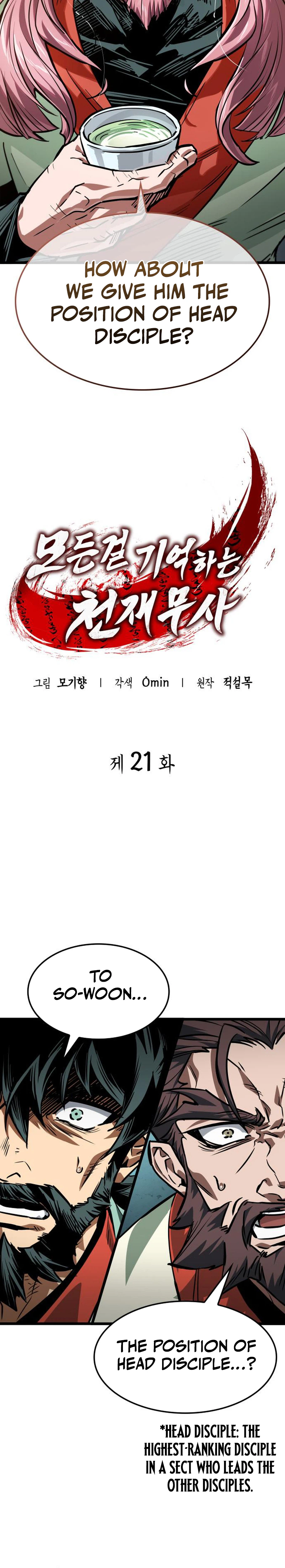 The Unforgettable Genius Martial Artist Chapter 21 Page 6
