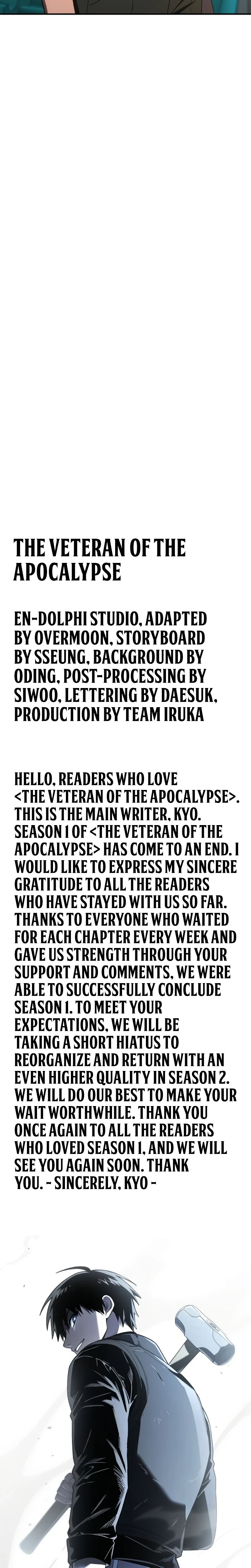 Veteran of the Apocalypse Chapter 60 – S1 END Page 38